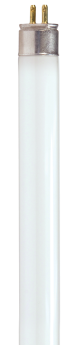 Satco S8133 4 Ft. T5 Fluorescent Lamp, 28 Watts, Miniature Bi-Pin G5 Base, 2900 Lumens, Cool White