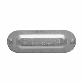 Crouse-Hinds 350 1 In. Conduit Body Cover, Die Cast Aluminum