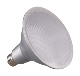 Satco S29456 PAR38 LED Lamp, 17.5 Watts, Medium E26 Base, 1400 Lumens, Dimmable, Cool White, 6 per Box