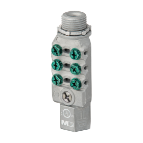 Madison MEIBB Intersystem Grounding and Bonding Bridge for Grounding Conductors (Up to 4 AWG Solid) or Bonding Conductor Terminals (Up to 10 AWG Solid)