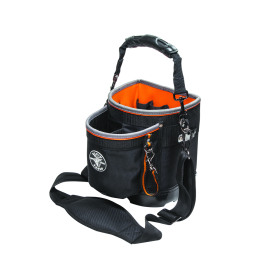 Klein 55419SP-14 Tool Bag Tradesman Pro Shoulder Pouch 14 Pockets 10-Inch
