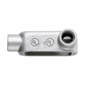 Crouse-Hinds LR100M 1 in LR Threaded Rigid Conduit Body Malleable Form 5