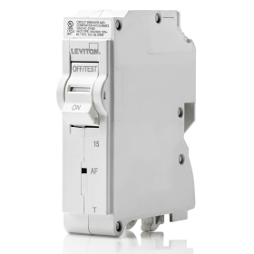 Leviton LB115-AFT 15A 1-POLE AFCI Thermal Magnetic Branch Circuit Breaker 120V
