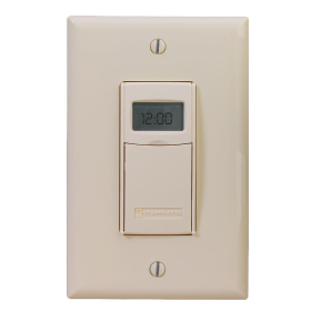 Intermatic ST01 7-Day Heavy-Duty Programmable Timer, 120-277 VAC, 15A, White