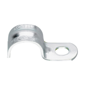Crouse-Hinds 204 1-1/2 In. 1-Hole EMT Mounting Strap, Steel