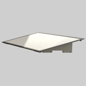 DiversiTech QSWS1000 Quick-Sling WeatherShield Roof Cover for Mini-Splits, Adjustable Length (31.5 to 41.5 In.) and Width (6 to 14 In.), Mounting Hardware Included