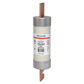 Mersen TRS400R Current Limiting Time Delay Fuse, 400 A, 600 VAC/300 VDC, 200/20 kA, Class RK5, Cylindrical Body