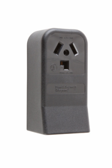 Pass & Seymour 388 Power Outlets 30 A, 125/250 VAC, 2P, 3W, Surface Mount Receptacle