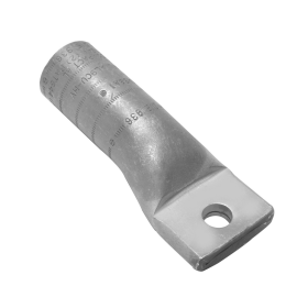 Burndy HYLUG YA39A1 YA-A 1-Hole Dual Rated Non-Insulated Compression Lug, 700 to 750 kcmil Aluminum/Copper Conductor, Die Code: 936, 1/2 in Stud, Aluminum