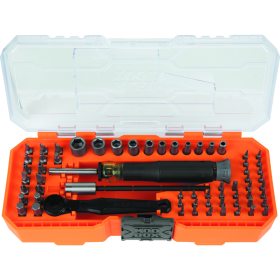 Klein 32787 Precision Ratchet and Driver System 64 Piece
