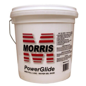 Morris Power Glide® 99932 Wire Pulling Lubricant, 1 gal, Gel, Clear, 1