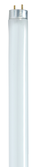Satco S8427 4 Ft. T8 Fluorescent Lamp, 32 Watts, Medium Bi-Pin G13 Base, 3100 Lumens, Neutral White