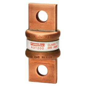Mersen A3T200 200 Amp Fuse, 600 Volt, Series A3T, Class T, Fast-Acting