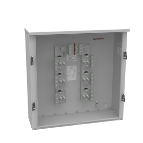 Milbank U1855-O-NE Current Transformer Enclosure, 400-800 Amp, NEMA 3R, Double Door Hinged Cover (New England Utility Only)