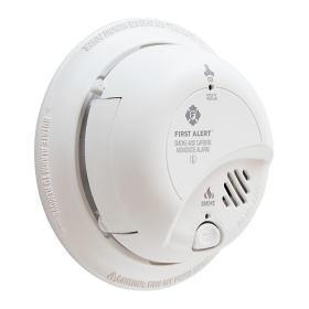 BRK SC9120B First Alert 120V AC/DC Hardwired Combination Ionization Smoke and Carbon Monoxide Alarm with 9V Battery Backup