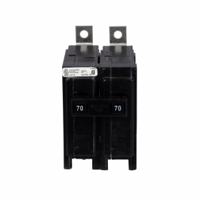 Cutler Hammer QBHW2070 Quicklag Industrial Thermal-Magnetic Circuit Breaker 2 Pole 70A 22 kAIC 120/240V Bolt-On