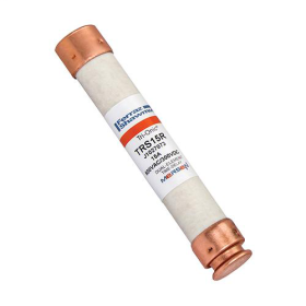 Mersen TRS15R Current Limiting Time Delay Fuse, 15 A, 600 VAC/300 VDC, 200/20 kA, Class RK5, Cylindrical Body