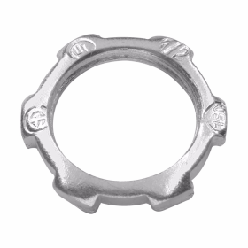 Crouse-Hinds 22 5 In. Locknut for Rigid/IMC Conduit, Malleable Iron