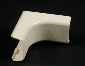 Wiremold 417 Internal Elbow Non-Metallic Ivory 10/Bx