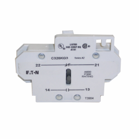 Cutler-Hammer C320KG2 1NC Motor Control Auxiliary Contact for 15-75A Definite Purpose Contactors