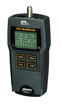 Ideal 33-856 Voice/Data/Video  Multimedia LCD-Based Wiremapper and Cable Tester