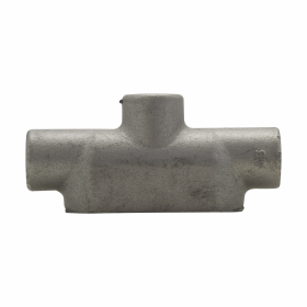 Crouse-Hinds Condulet TB67 Type TB Conduit Body, 2 in Hub, 7, Feraloy Iron Alloy, Electro Galvanized