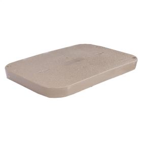 Quazite PG1730HH0017 Polymer Concrete 17x30x2 In. "ELECTRIC" Underground Box Cover, Tier 22, Includes Bolts