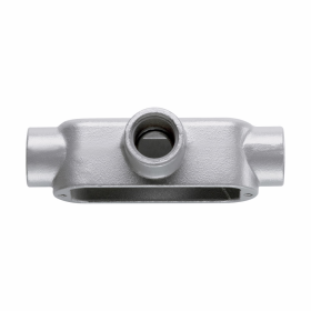Crouse-Hinds Condulet T100M 1 in Type T Threaded Rigid Conduit Body Malleable Form 5