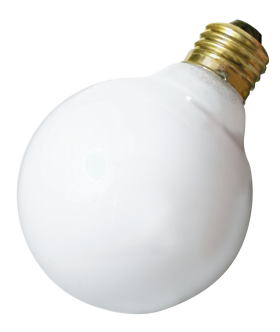 Satco S3440 G25 Incandescent Lamp, 25 Watts, Medium E26 Base, 160 Lumens, Dimmable, Warm White, 6 per Box