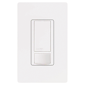 Lutron MS-OPS2-WH Maestro Occupancy/Vacancy Sensor LED+ Dimmer, 120 VAC, 2A Switch, 240W Max, White