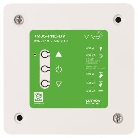 Lutron RMJS-PNE-DV Vive PowPak Phase Select Dimming Module, 120-277V