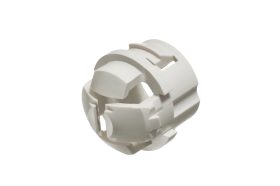 Arlington White Button NM94X 1/2 in Non-Metallic Push-in Cable Connector From Inside or Outside The Box