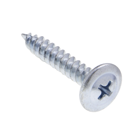 Metallics JWDS2C Self-Drilling and Tapping Drywall Screw, #8-36, 3/4 in OAL, Wafer Head, Phillips Drive, Steel, Zinc Plated, Self-Drill Point