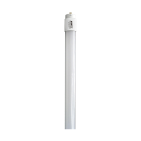 Satco S9919 8 Ft. T8 LED Lamp, 40 Watts, Type B Ballast Bypass, Single Pin FA8 Base, 5500 Lumens, Non-Dimmable, Shatterproof and Damp-Rated, Natural Light