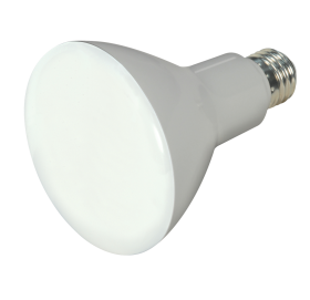 Satco S9620 BR30 LED Lamp, 9.5 Watts, Medium E26 Base, 750 Lumens, Dimmable, Warm White