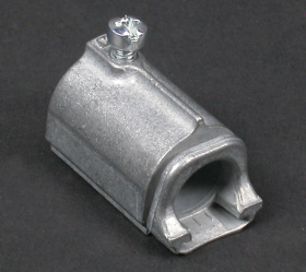 Wiremold 5791 1/2 In. EMT Connector Fitting for Use with 500 and 700 Series Raceway Steel