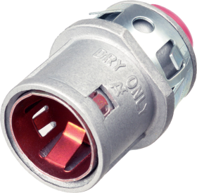 Arlington Snap-Tite Snap2it 40AST 1/2 in Snap-in MC/AC Cable Connector With Insulated Throat 14/2 to 10/3 MC