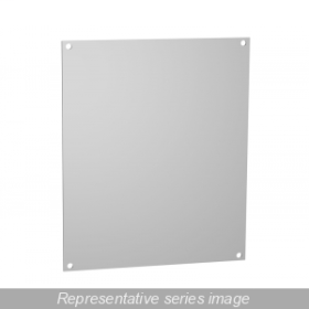 Hammond Mfg 14R0707 Panel 675x688 Fits Enclosure 8x8 Steel/White