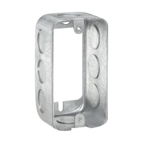 Crouse-Hinds TP600 1-7/8 In. Deep Utility Box Extension Ring, 1/2 In. Knockouts
