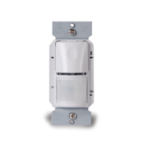 P&S WS301W PIR Wall Switch Occupancy Sensor 120/277V White