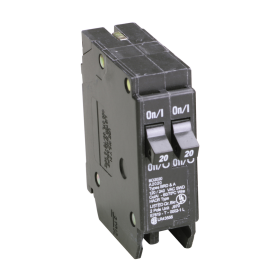 Cutler-Hammer BD2020 BD (2) 1-Pole 20A 120/240VAC 10kA Duplex Circuit Breaker Approved Only for Designated Slots of BR Loadcenters