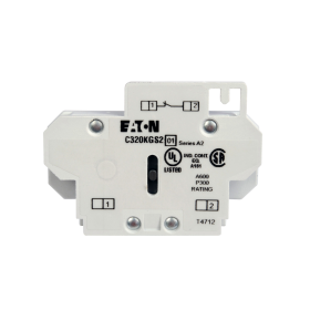 Cutler-Hammer C320KGS2 NEMA Auxiliary Contact Starter Contactors 1NC Contacts Side Mounting