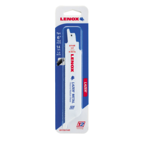 Lenox ES201726114R 5-Pack 6-in 14-TPI Bi-Metal Reciprocating Saw Blades