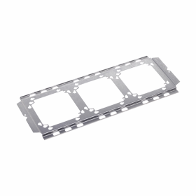 B-Line BB8-16 3-Hole Box Mounting Bracket 16 in Stud Spacing Surface Mount