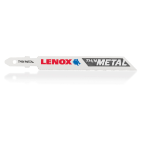 Lenox 1991572 Jig Saw Blade, 3-5/8 in L x 3/8 in W, 24TPI, Bi-Metal Body, 5 Pack