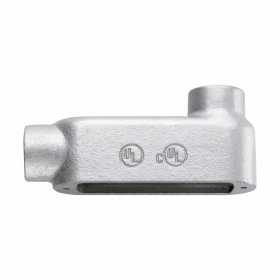 Crouse-Hinds LB50-M 1/2 in LB Threaded Rigid Conduit Body Malleable Form 5