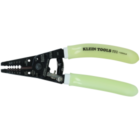 Klein 11055GLW Hi-Viz Wire Stripper/Cutter, 10 to 18 AWG Solid, 12 to 20 AWG Stranded