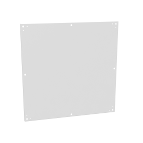Milbank A-36P36 Enclosure Latch Cover, 36 in W x 36 in H, Steel, Gray