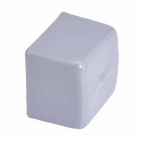 B-Line B822W Plastic End Cap For Use B22 and B24 Channel White