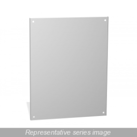 Hammond Mfg 18P3333 Panel 33x33 Fits Enclosure 36x36 Steel/White